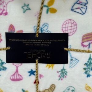 Rachel Multicolor Flannel Blanket